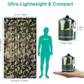 EEEKit Camouflage Survival Bivy Bags, 2 Pack with Whistle