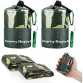 EEEKit Camouflage Survival Bivy Bags, 2 Pack with Whistle