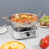 Ejoyous stainless steel alcohol stove with drawer structure