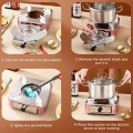Ejoyous stainless steel alcohol stove with drawer structure