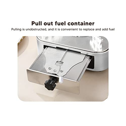 Ejoyous stainless steel alcohol stove with drawer structure-5