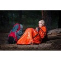 EMERGENCY USA Emergency Portable Sleeping Bag Reflective Mylar Bivy Sack with Whistle, Compass and Survival Hook