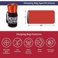 EMERGENCY USA Emergency Portable Sleeping Bag Reflective Mylar Bivy Sack with Whistle, Compass and Survival Hook