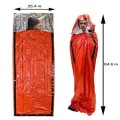 BGCYEGD Emergency Bivvy Bag, Orange, 90 x 210 cm