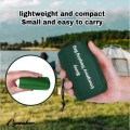 Cymuber Emergency Sleeping Bag Survival Bag, Army Green, 2 Pack