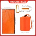 Krysel Emergency Survival Bivvy Bag, Lightweight Thermal Sleeping Bag, Waterproof and Windproof
