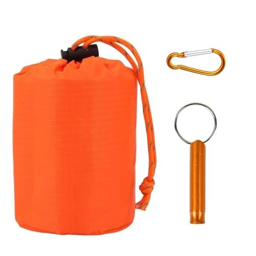 Krysel Emergency Survival Bivvy Bag, Lightweight Thermal Sleeping Bag, Waterproof and Windproof