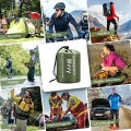 Esky Emergency Sleeping Bag 2 Pack, Green, with Compass
