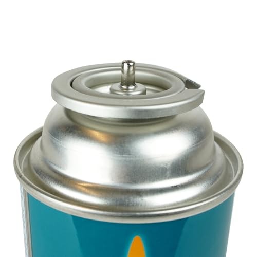EUROCATCH 2-Burner Gas Cooker with 16 Butane Gas Bottles-8