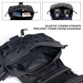 EXCELLENT ELITE SPANKER Pet Pack Dog Saddle Bag Backpack, Black, M