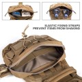 EXCELLENT ELITE SPANKER Pet Pack Dog Saddle Bag Backpack, Brown, M