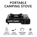 EXPANSIA Portable Gas Camping Stove with Carry Case