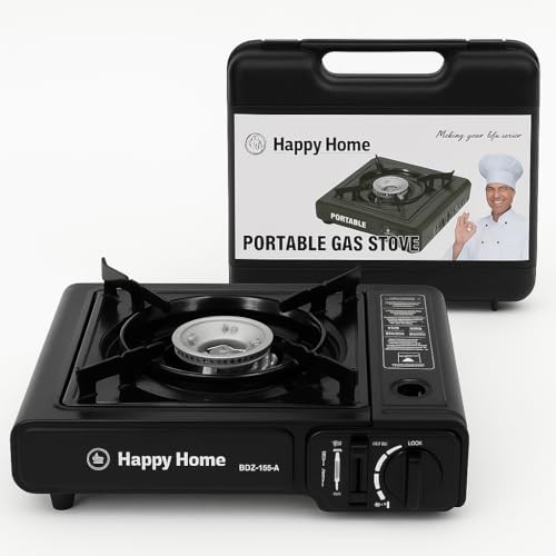 EXPANSIA Portable Gas Camping Stove with Carry Case