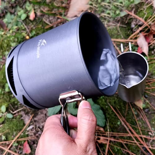 Fire-Maple 1L Aluminium Camping Pot with Heat Exchanger-6