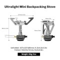 Fire-Maple Backpacking and Camping Stove, Greenpeak 1