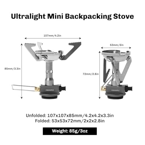 Fire-Maple Backpacking and Camping Stove, Greenpeak 1-1