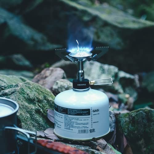 Fire-Maple Buzz Compact Folding Camping Gas Stove, 3100W Pocket Backpacking Burner-7