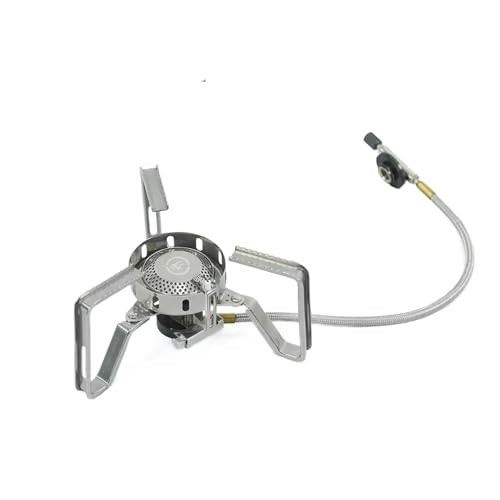 Fire-Maple FMS-125 Pro Portable Camping Gas Stove, 3200W Mini Foldable Backpacking Burner with Piezo Ignition