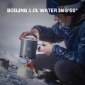 Fire-Maple FMS-300T Ultralight Titanium Backpacking Gas Stove, Orange