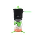 Fire-Maple FMS-X2 Camping Stove Gas System, Green and Black Sleeves