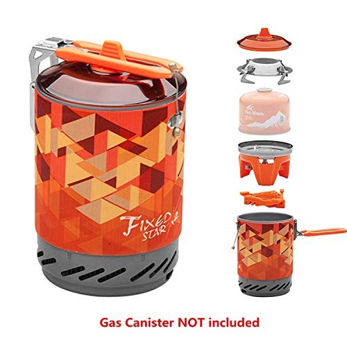 Fire-Maple FMS-X2 Camping Stove Gas System, Orange-1