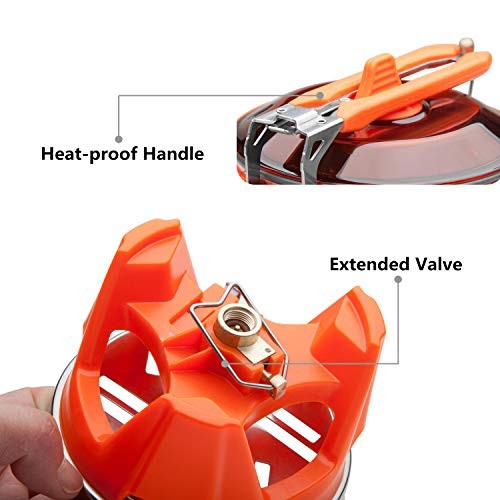 Fire-Maple FMS-X2 Camping Stove Gas System, Orange-3