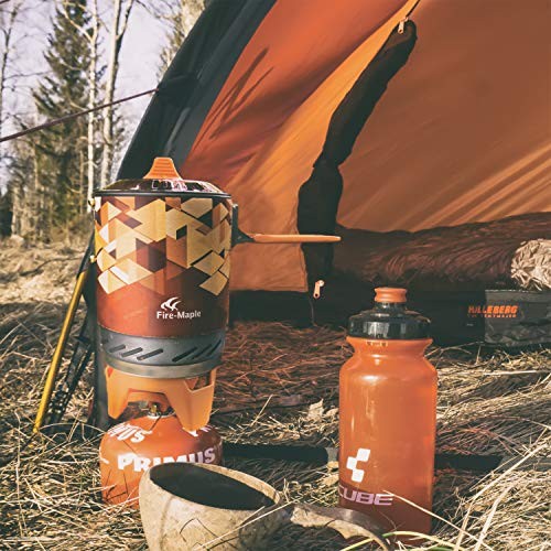 Fire-Maple FMS-X2 Camping Stove Gas System, Orange-5
