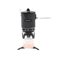 Fire-Maple FMS-X2-Pro Portable Camping Gas Stove with Piezo Ignition, Pot Holder and Gas Canister Stand