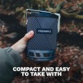Fire-Maple FMS-X2-Pro Portable Camping Gas Stove with Piezo Ignition, Pot Holder and Gas Canister Stand
