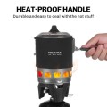 Fire-Maple FMS-X3 0.8 Litre Portable Gas Backpacking Stove, Black