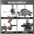 Fire-Maple Greenpeak 2 Backpacking & Camping Stove with Pressure Regulator Valve and Adjustable Pot Support