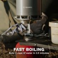 Fire-Maple Greenpeak 2 Backpacking & Camping Stove with Pressure Regulator Valve and Adjustable Pot Support