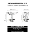 Fire-Maple Greenpeak 2 Backpacking Camping Stove with Pressure Regulator Valve