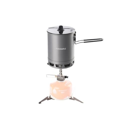 Fire-Maple Petrel 265g Ultralight Camping Cooking Set, G3 Pot + Stove Set 2