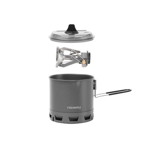 Fire-Maple Petrel 269g Ultralight G2 Camping Cooking Set, G2 Pot + Stove Set-1