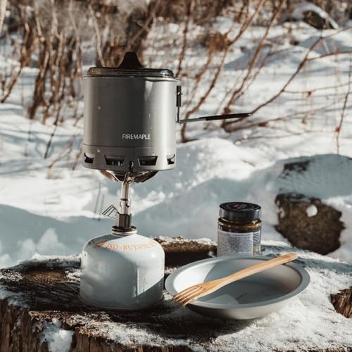 Fire-Maple Petrel 269g Ultralight G2 Camping Cooking Set, G2 Pot + Stove Set-6