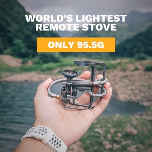 Fire-Maple Petrel Titanium Ultralight Remote Backpack Stove, 95.5g-1