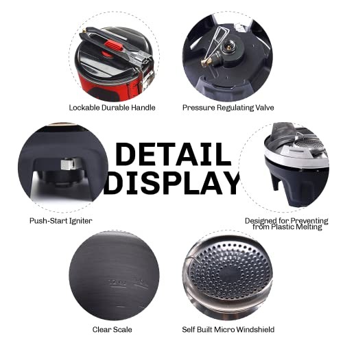 Fire-Maple Polaris Camping Cooking System, Black-5