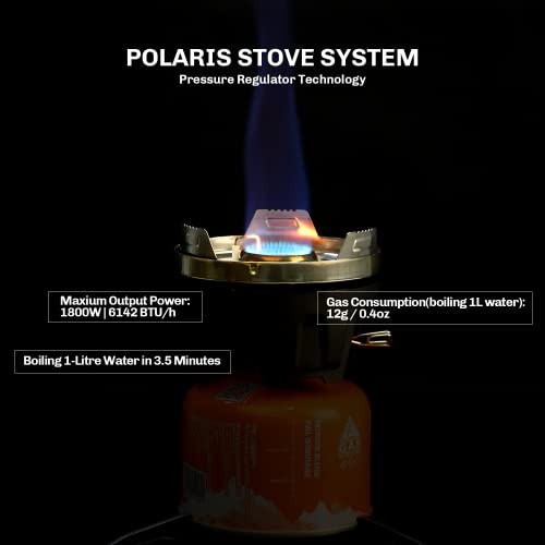 Fire-Maple Polaris Camping Cooking System, Black-6