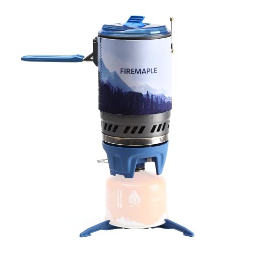 Fire-Maple Polaris Pressure Regulator Camping Cooking System, Blue