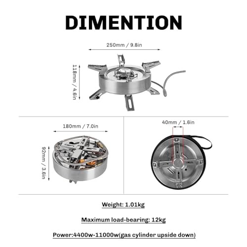 Fire-Maple Saturn camping gas stove with carry case-8