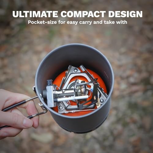 Fire-Maple Torch Gas Stove, 56g Ultralight Backpacking Camping Stove with Built-in Piezo Ignition-3