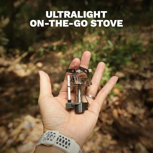Fire-Maple Torch Gas Stove, 56g Ultralight Backpacking Camping Stove with Built-in Piezo Ignition-4