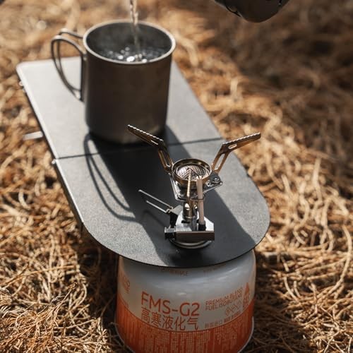 Fire-Maple Torch Gas Stove, 56g Ultralight Backpacking Camping Stove with Built-in Piezo Ignition-5