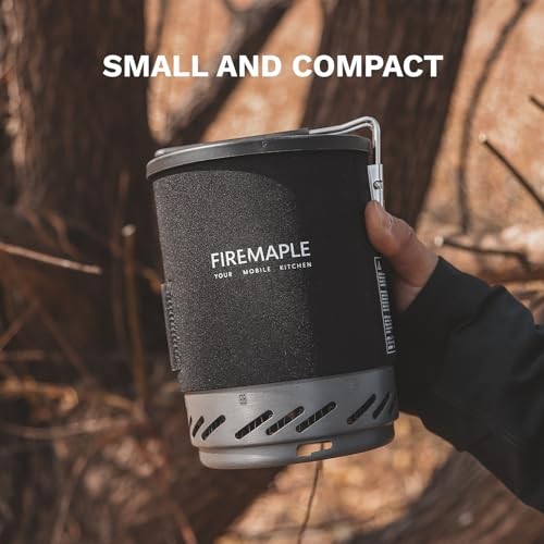 Fire-Maple X1 Pro backpacking and camping stove gas system, black + red-6