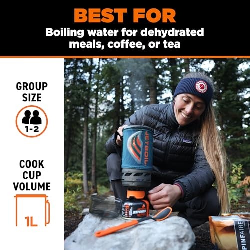 Jetboil Flash 1.0 L Rapid Boil System, Ocean Topo-2