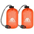 flintronic 2-Pack Emergency Bivvy Sleeping Bags, Orange