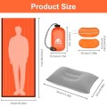 flintronic Survival Sleeping Bag Emergency Bivvy Bag, 5pcs Orange