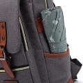HASAGEI vintage unisex backpack, purple, one size