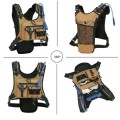 FTCYCRU 5L Running Hydration Vest Backpack, Khaki